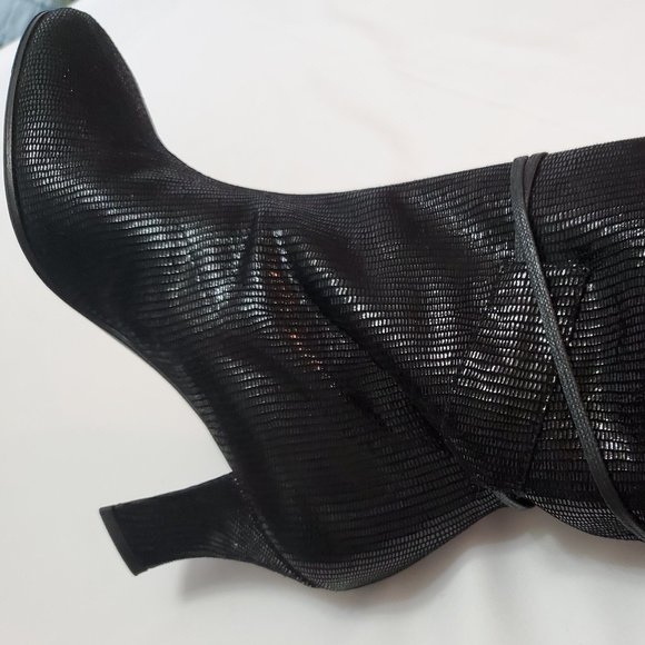 Thierry Rabotin Suede Mid-Calf Boots 6.5 - Picture 4 of 11